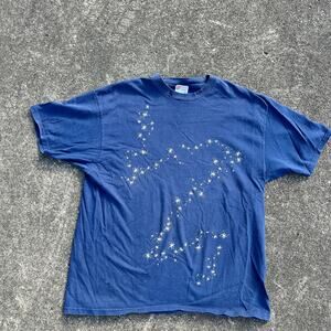 Navy Blue Disney Mickey Millennium Mickey T-shirt Size XL